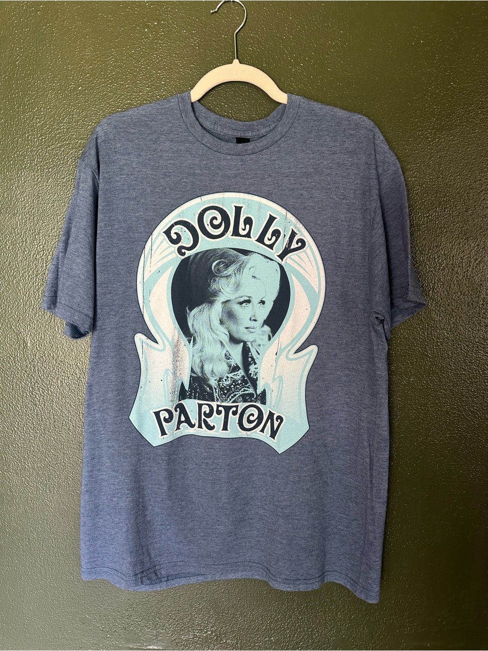 Dolly Parton Graphic Tee - Blue